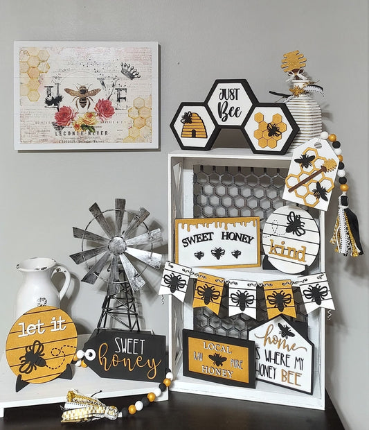 HoneyBee Tiered Tray Collection