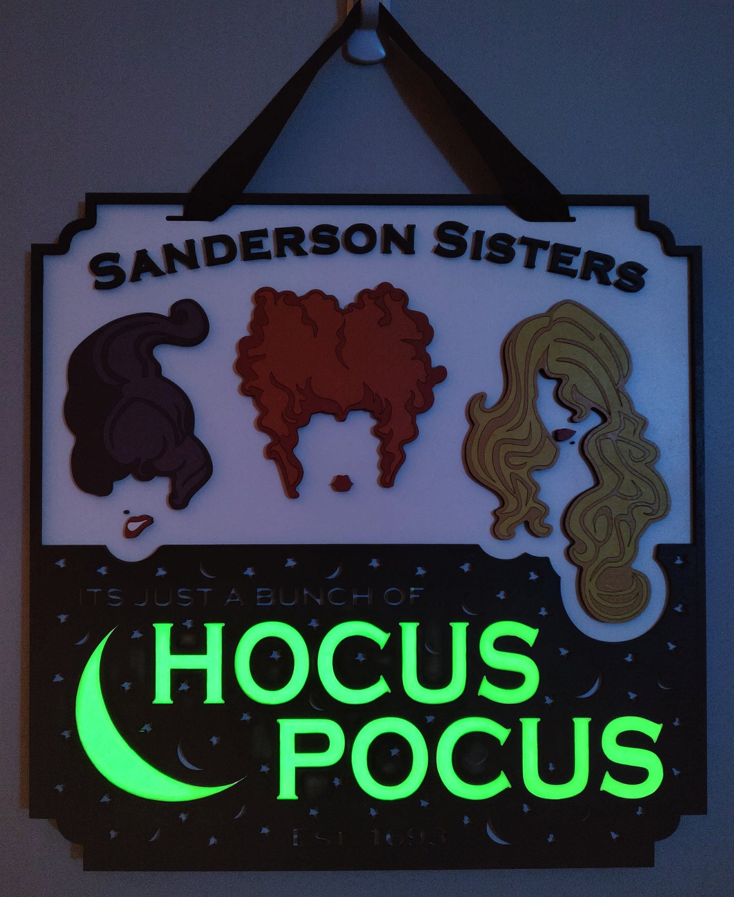 GLOW-IN-THE-DARK It's Just a Bunch of Hocus Pocus