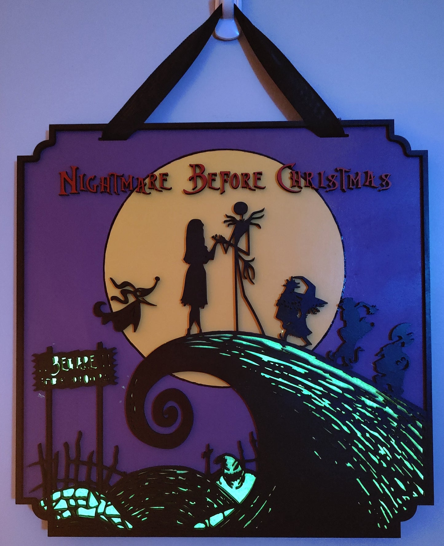 GLOW-IN-THE-DARK Nightmare Before Christmas